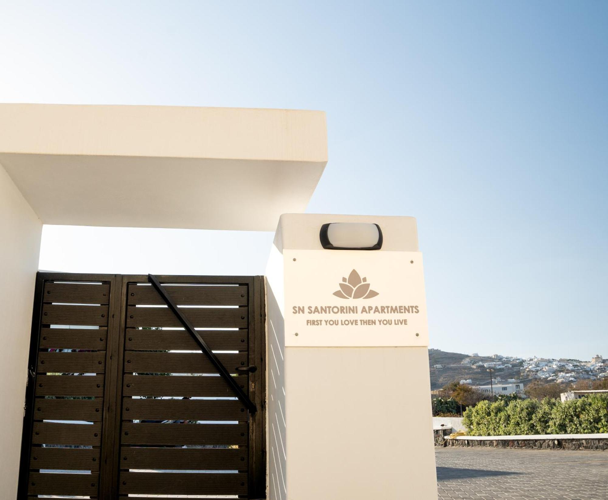 Sn Santorini Apartments Kamari  Luaran gambar